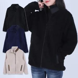 가을 겨울 후리스집업 뽀글이 양털 플리스 집업 자켓 보온 점퍼 양모 방풍 바람막이 커플 빅사이즈 경량 폴라폴리스