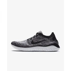 나이키 프리 런 플라이니트 2018 여성용 러닝화 - 화이트/블랙 942839-101 한정판운동화 맨즈운동화 나이키