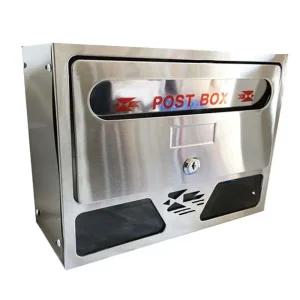 스텐 벽걸이편지함 철재 우편함 스텐우편함 벽걸편함