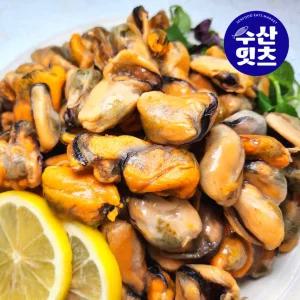 수산잇츠 냉동 자숙 홍합살 200g 400g 800g 손질 깐홍합
