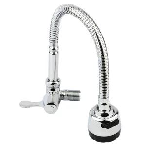 단수 가로형 코브라 싱크대 주방 수전 호스 헤드 코브라줄 자바라 수도꼭지