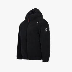 [롯데백화점]스파이더 공용 유로스포츠 플리스 패딩 후드 집업 자켓 SPIWCNJK222UBLK