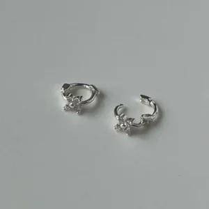 silver 925) shine onetouch earring 실버925 silver925 이어커프 귀찌
