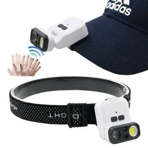 센서 LED COB 충전 낚시 모자 랜턴 캡라이트 헤드랜턴-WA853C7