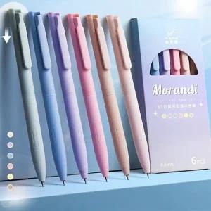 파스텔 6색 다색 색깔 볼펜세트/볼펜/고급볼펜/볼펜제트스트림/누사인볼펜/볼펜0.5/색깔볼펜/볼펜세트/여러