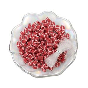 귀걸이 팔찌 목걸이 열쇠고리 공예 액세서리(럭비볼)를 위한 100pcs 스포츠 폴리머 클레이 비즈 럭비 볼 DIY 주얼리 제작