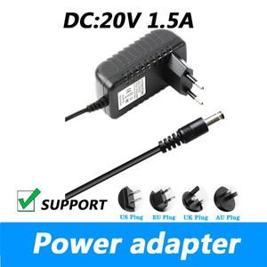 DC 20V 1.5A 전원 어댑터 공급 장치 프린터 용 UK 플러그 AU 5.52.1MM