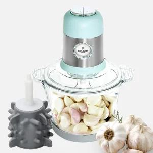 크루거 멀티 만능 다지기 KMC-G3300 대용량 3L 마늘박피기 전동 야채 고기 글라스 쵸퍼