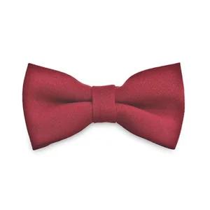 NV031 단색레드 나비넥타이/셀프 스튜디오 촬영 생일 축하 기념일 파티 미니 소품 사회자 사진 아기 단체