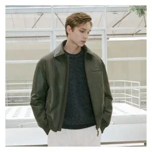 파렌하이트 램스킨 구스다운 숏 가죽 점퍼_FHGDX9305 957325