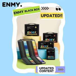 Enmy 블랙 박스 직접 액체 아크릴 마커 종이 24-80 색상 소프트 헤드 다채로운 그림 펜 DIY 페인트