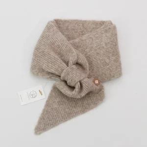 겨울 여자 니트 고리 쁘띠 미니 울 목도리