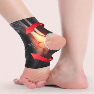 발목보호대 고탄성 8자 스트랩 밴딩 발목관절보호대