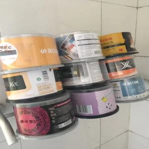 CD 케이스 보관함 빈 브래킷 홀더 상자 버킷 여행용 플라스틱 컨테이너 DVD