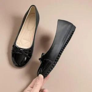 러블리 슈즈 리본 말랑말랑 구두 데일리 여성 (48PK5)