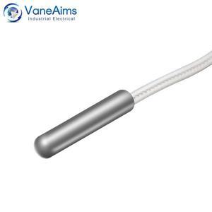 소형 프로브 열전대 VaneAims 타입 K J PT100  0-600 ℃  0.5  1  2  3M 편조 차폐 와이어 센서  온도 컨트