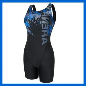 예쁜수영복 아레나 브랜드수영복 편한 강습용 드래커 블루 U백 편한 여성 2부 3부 반신수영복 온천