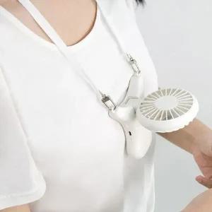 목에거는 선풍기 핸즈프리 미니선풍기 목걸이선풍기