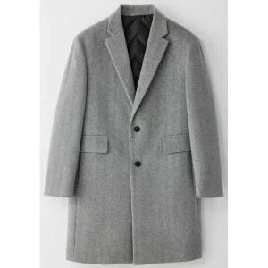 [하프클럽/에스티코]캐시미어 울 체스터 싱글 코트 그레이 SCTVD03NSG