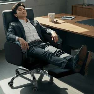 서재 1인 임원 무중역체어 가죽 암체어 사의자 팔걸이 중역 사무실 가죽 쇼파 리클라