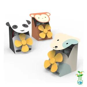 과학실험키트-3종 동물 선풍기 만들기-(강아지 선풍기)