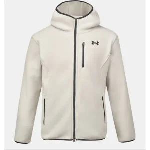 [언더아머](타임스퀘어점패션관)남자 후리스 1389307-110 본디드 플리스 후디드 재킷 집업 자켓 일상 운...