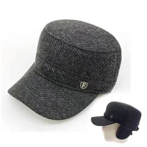 가을 겨울 스타일 남성 데일리 귀달이 신사 군모 모자
