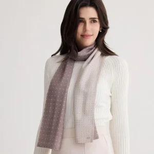 [갤러리아] [닥스] 울 실크 스카프 (D) FKI013I (케이스,쇼핑백 포함)