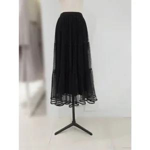 [갤러리아] [SOUP] 밴딩 주름 샤 스커트  SBASR31