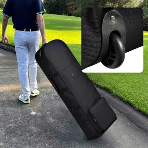 바퀴형 항공커버 골프 캐디백 골프채 보호 케이스 가방 여행용