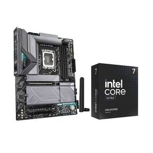 마이크로 센터 CPU 마더바드 콤보 - 인텔 울트라 7 265K 20코어(8P 코어 + 12 E 코어) 데스크톱 프로세서 및 기가바이트 Z890 이글 WIFI7 마더보드