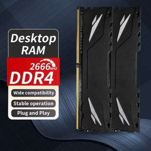 ENVINDA 메모리 램 DDR4 8GB 16GB 2666MHz 3200MHz 데스크탑 288핀 Udimm XMP2.0 히트싱크 마더보드용
