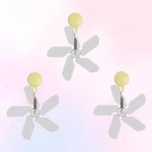 회전 에어컨 공기순환기 무동력 절약형 바람팬