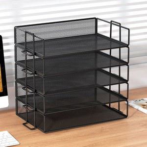 A3 서류 보관함 A3용지 수납함 정리대 4층 용지 흰색 도면 도화지 정리함