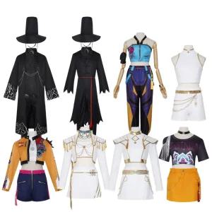 루미 조이 헌트릭스 110cm 코스프레 의상 할로윈 흰색 사자보이즈