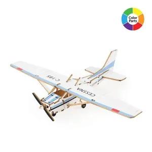 [셀러에이드]미니 경비행기(세스나185) (YP004) 프라모델 입체퍼즐