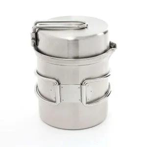 2인용 코펠 반합 접시 스텐 등산