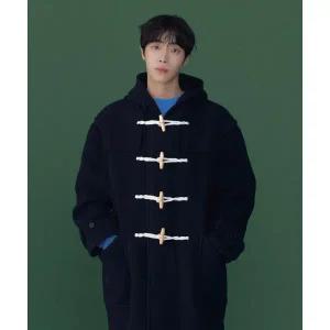 커버낫 COVERNAT 울 후드 더플코트 Dark Navy CO2504CT01DN 370908