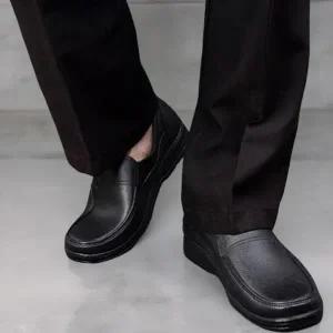 [다잇템] 남성 검정 미끄럼 자수 운동화 방지 갈색 신발