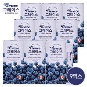 그레이스 블루베리 퓨레 100 9박스