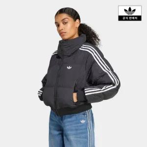 [아디다스오리지널스](하남점)[아디다스코리아공식] 아디컬러 크롭 합성 다운 퍼퍼 [JX2970]