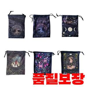 제단 드로스트링 파우치 타로 카드 보관 가방 주얼리 애호가 주사위 홀더