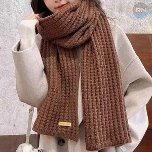 여성 니트 머플러 두꺼운 겨울 목도리 따뜻한 패션 소품