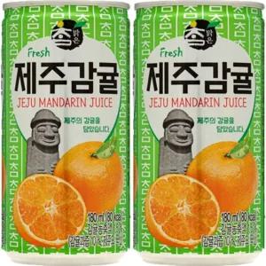 참맑은 제주 감귤 주스 175ml 60캔
