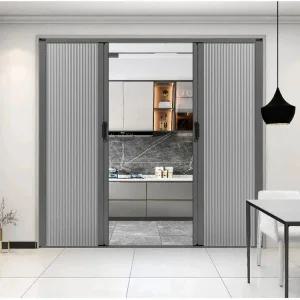 무타공 슬라이딩 도어 자바라 미닫이문 셀프설치 주방 파티션 폴딩도어