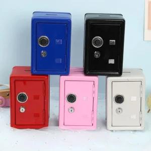 키밍 소형 돈통 사무용 비밀 현금보관함 금고 케이스귀중품수납함 보물상자 다용도 출납기 현금함 열쇠 철