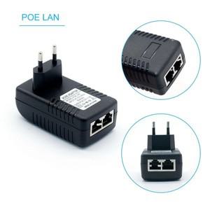 48V/12V POE 인젝터 이더넷 CCTV 전원 어댑터 IP 카메라 전화용 0.5A /2A 24W 스위치 EU/US 옵션