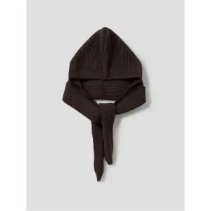 후드 삼각끝 머플러  브라운 (195X84WY2D)