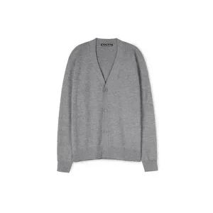 [아크네스튜디오]24SS 여성 페이스 울 가디건 멜란지그레이 C60038 990