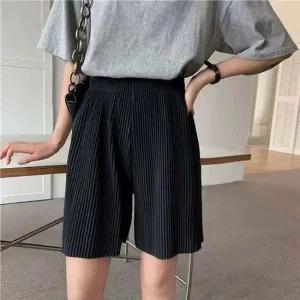 빅골지 플리츠 4부 반바지 3color LM-0669